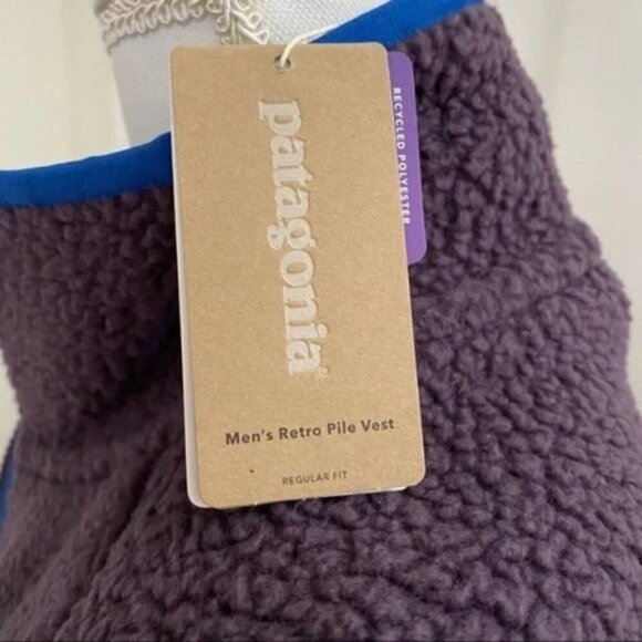 Patagonia Unisex Retro Pile Vest Fleece Sz XS Regular Fit NWT - Picture 4 of 9